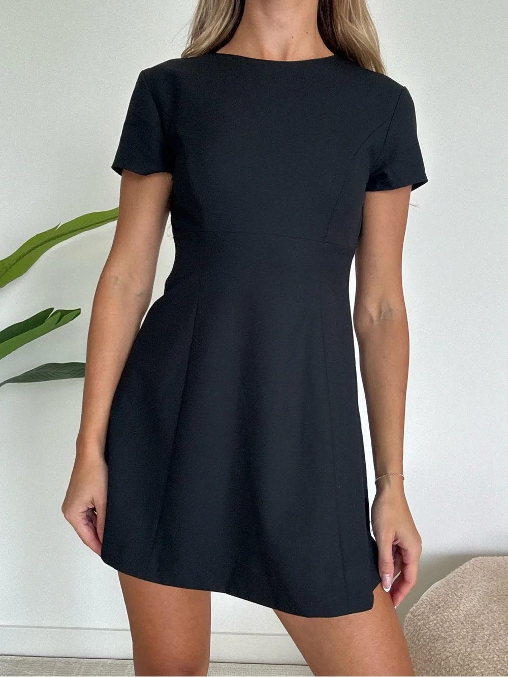 Artizia Black Mini Dress